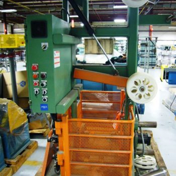 Ref: 38-201 - Tulsa HSPO-1, 24in Shaftless Power Pay-off With Tension Arm