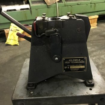 Ref: 58-233 - Koldweld BM9 T 1587 TA, Copper/Aluminum Cold Pressure Welder