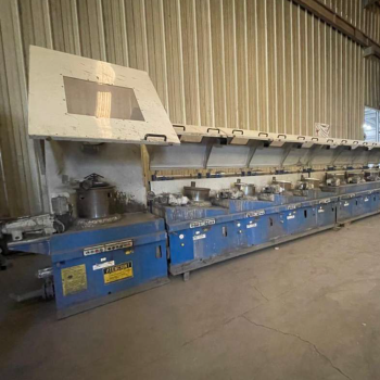 Ref: 60B-172 – Koch KGT 16/9, 9 Block Steel Intermediate Wire Drawing Line