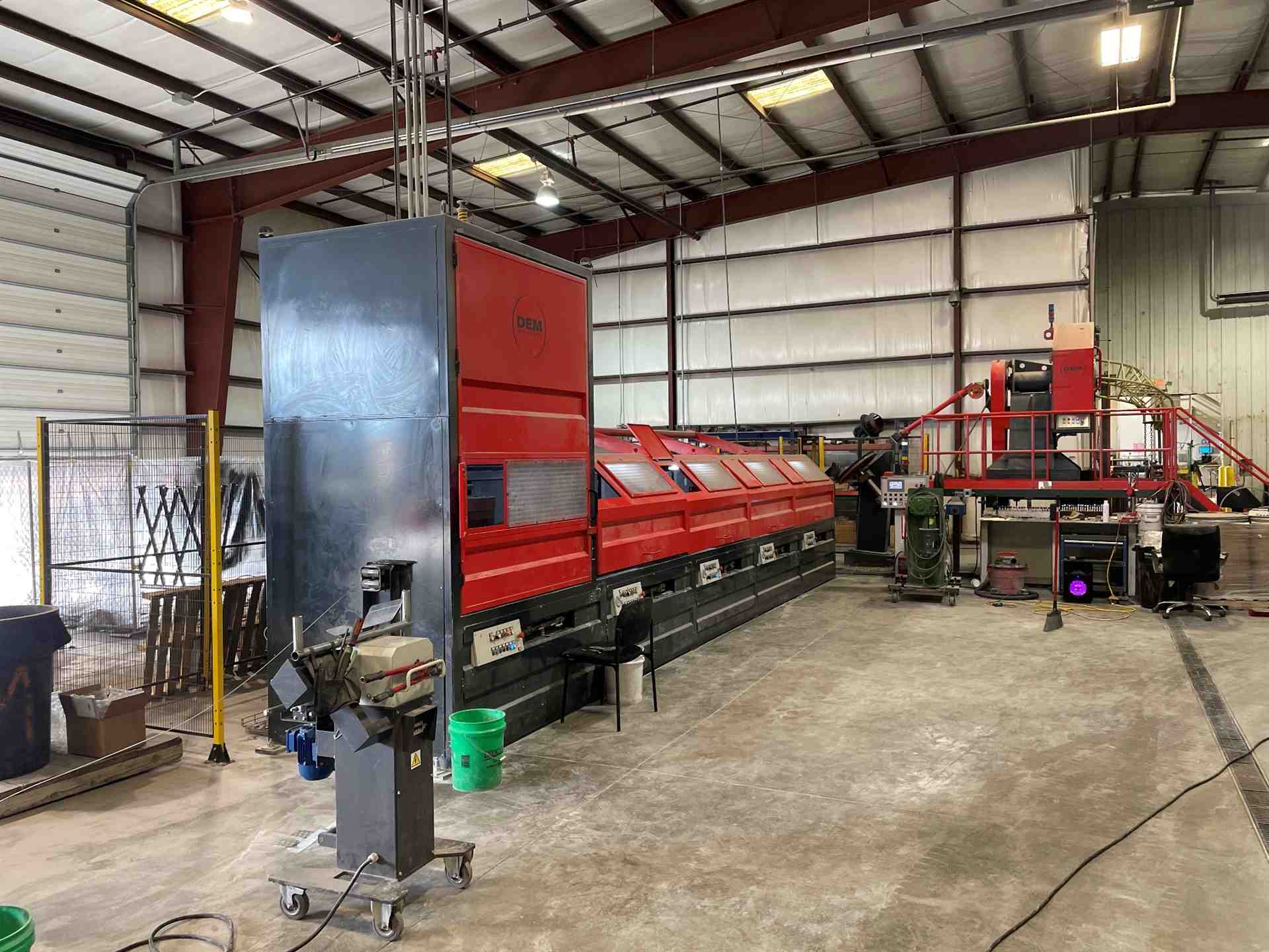 Ref: 60A-330 - DEM CRL S.02539, 5 Block Steel Rod Wire Drawing Line, Year 2022