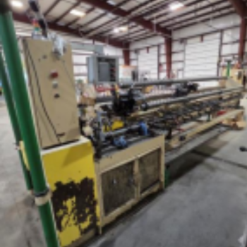Ref: 19-158 - Bergandi WVR-500, 12 ft Width Chain Link Fence Machine
