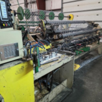 Ref: 19-160 - Bergandi WVR-500b, 8 ft Width Chain Link Fence Machine
